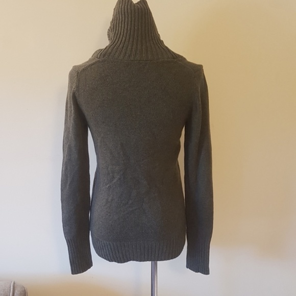 NWOT Gap Grey Knit Sweater Cardigan - Extra Small - Picture 6 of 9